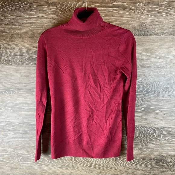 1901 Merino Wool Blend Turtleneck Sweater NWOT - Picture 1 of 6